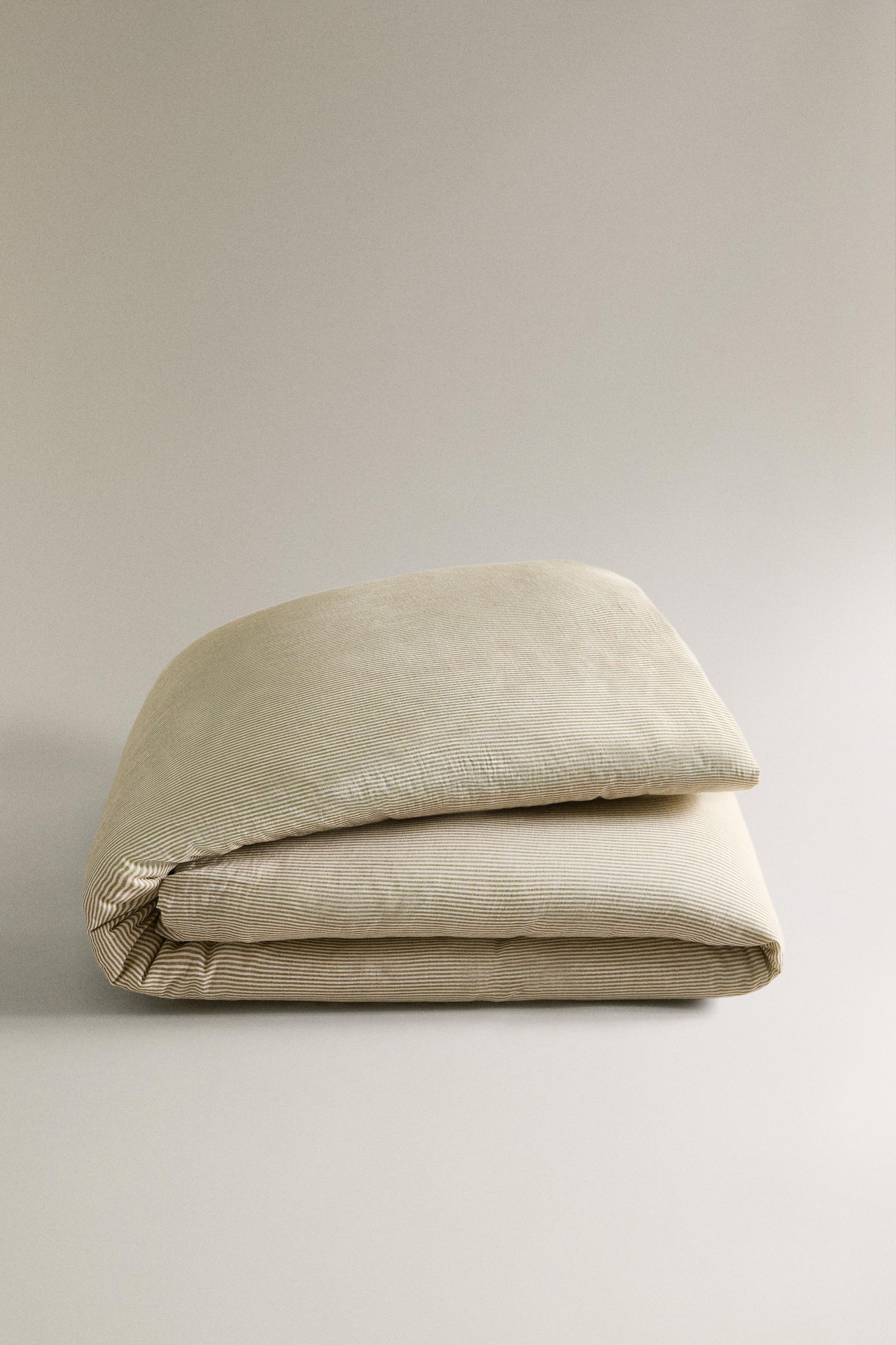 HOUSSE DE COUETTE ENFANT GAZE RAYURES